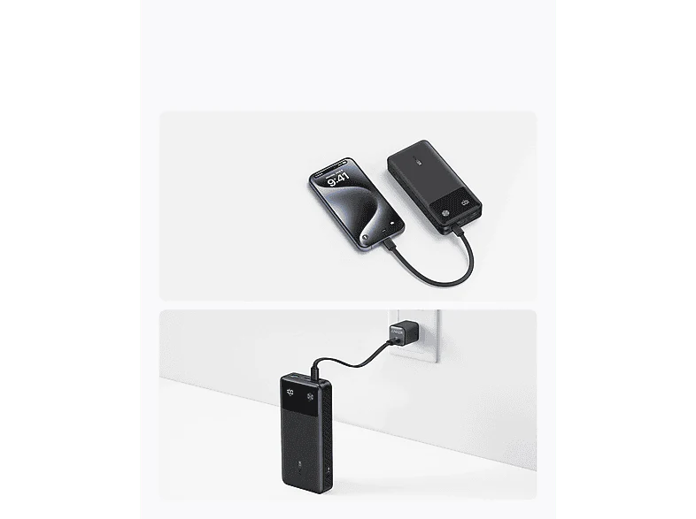 ANKER Powerbank 20 000 mAh 30W Noir (A1384G11) – Image 5
