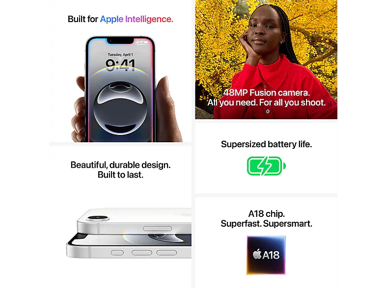 APPLE iPhone 16e - 5G - 256GB - White – Image 7