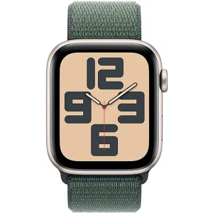 APPLE Watch SE GPS + Cellular 44mm Starlight Aluminium Case Lake Green Sport Loop