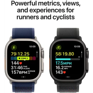 APPLE Watch Ultra 2 GPS + Cellular 49mm Black Titanium Milanese Loop Small Black Titanium Smartwatch Noir