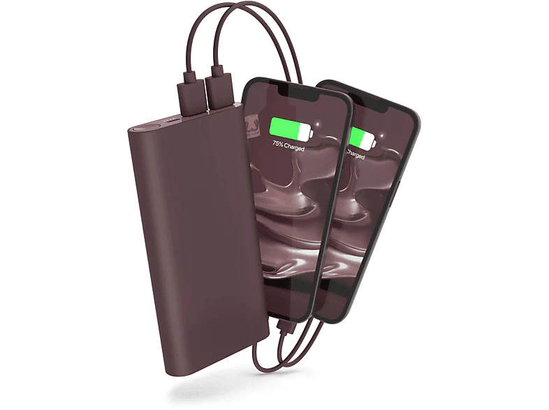 FRESH N REBEL Powerbank 18 000 mAh Deep Mauve (2PB18000DM) Powerbank Mauve – Image 6