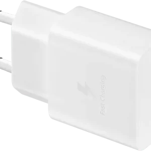SAMSUNG Chargeur USB-C 15 W + Câble USB-C Blanc (EP-T1510XWEGEU)